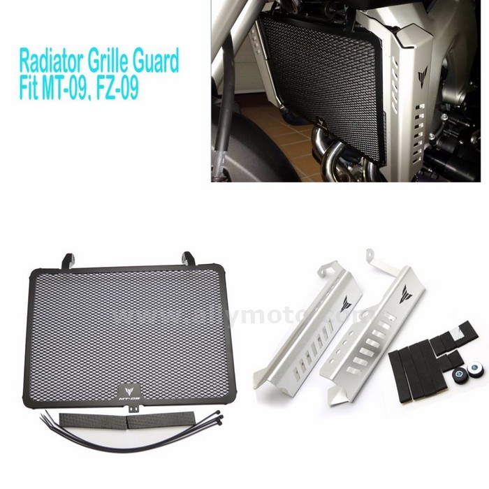 96 Mt09 Fz09 Radiator Grills Grille Guard Cover Protector Yamaha Mt-09 Fz-09 2014 2015@3